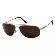 eyekeeper.com Pilot Style Metal Polarized Bifocal Sunglasses PGSG1803 Sunglasses
