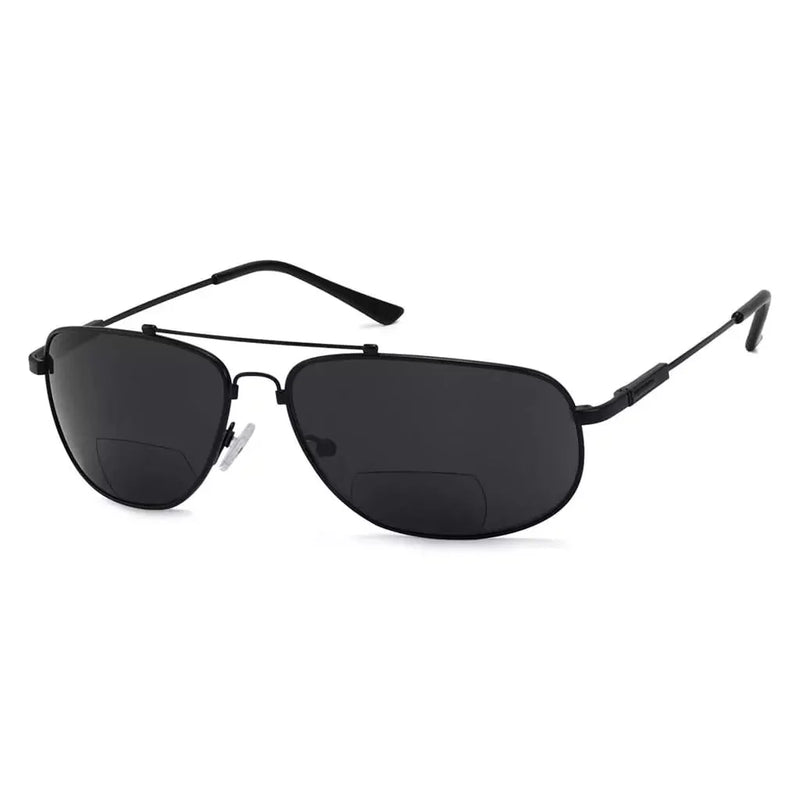 eyekeeper.com Pilot Style Metal Polarized Bifocal Sunglasses PGSG1803 Sunglasses