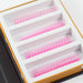 Mega Lash Academy - Pink 5D Rapid Promade Fans - 600 Fans