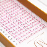 Mega Lash Academy Pink Promade Spikes Lash Trays