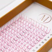 Mega Lash Academy Pink Promade Spikes Lash Trays