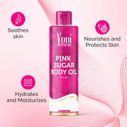 yoni rescue Pink Sugar 2 pc set - Body Oil + Eu De Parfum bundles