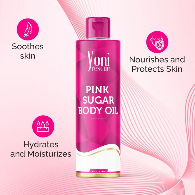 yoni rescue Pink Sugar 2 pc set - Body Oil + Eu De Parfum bundles