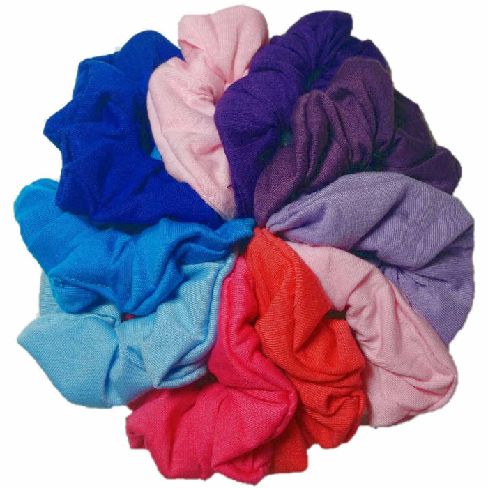 Threddies Cotton Blend Scrunchies, Standard