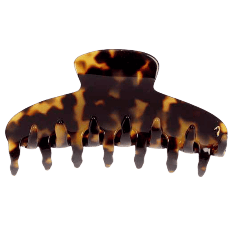 Janeke Large Hair Claw Clip – Strong Hold Claw Clip (Tortoiseshell & Tokyo)