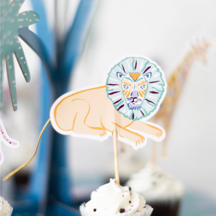 Safari Cupcake Toppers (16)