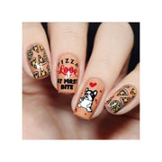 UberChic Beauty Pizza My Heart Stamping Plate