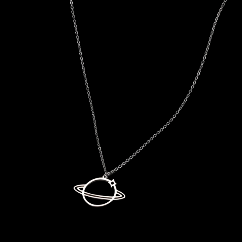 Medusa's Makeup Return to Saturn Necklace - Stainless Steel