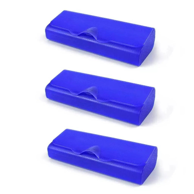 eyekeeper.com Plastic Case for Reading Glasses Blue S3 Eyewear Cases & Holders