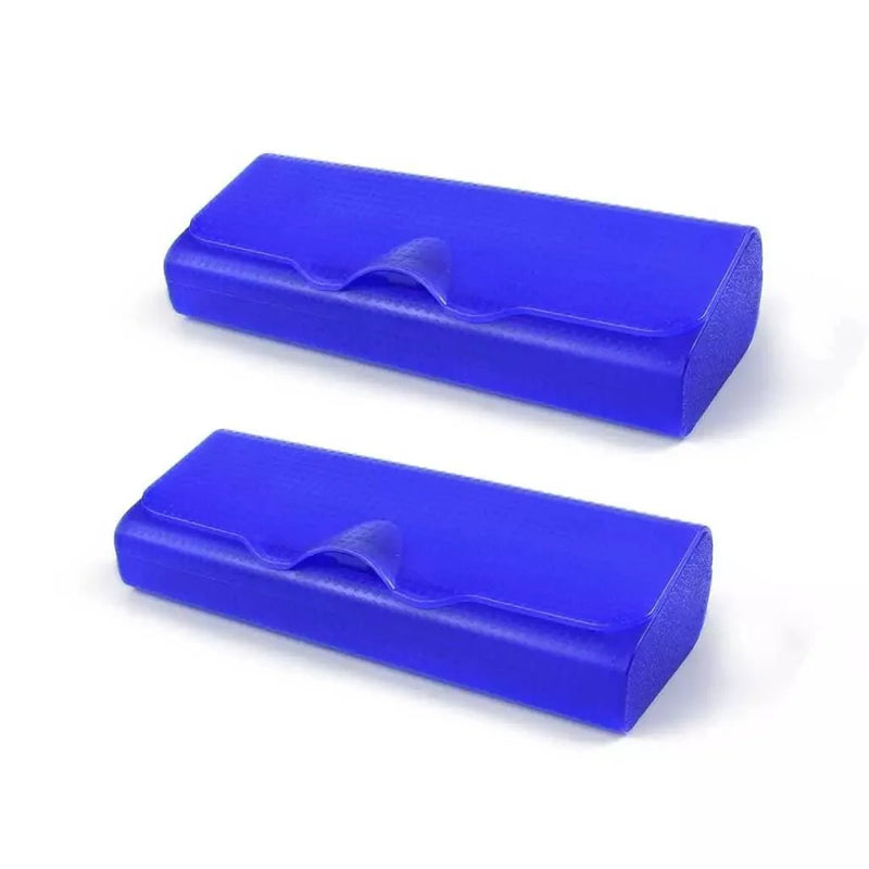 eyekeeper.com Plastic Case for Reading Glasses Blue S3 Eyewear Cases & Holders