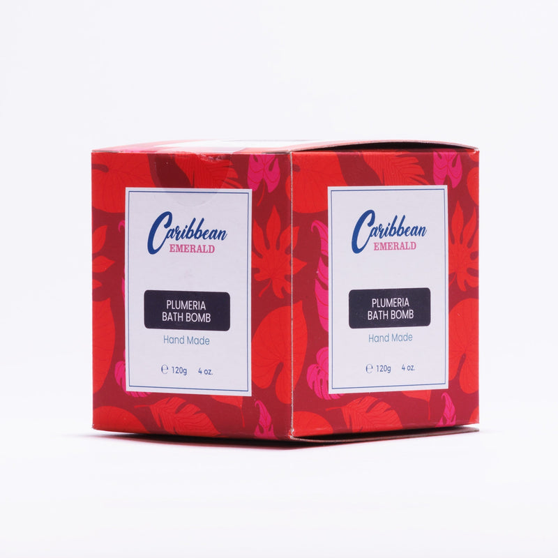 Caribbean Emerald Plumeria Bath Bomb Bath Bomb