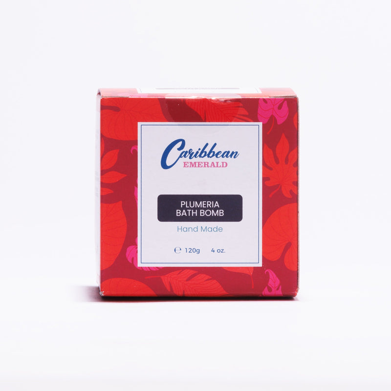 Caribbean Emerald Plumeria Bath Bomb Bath Bomb