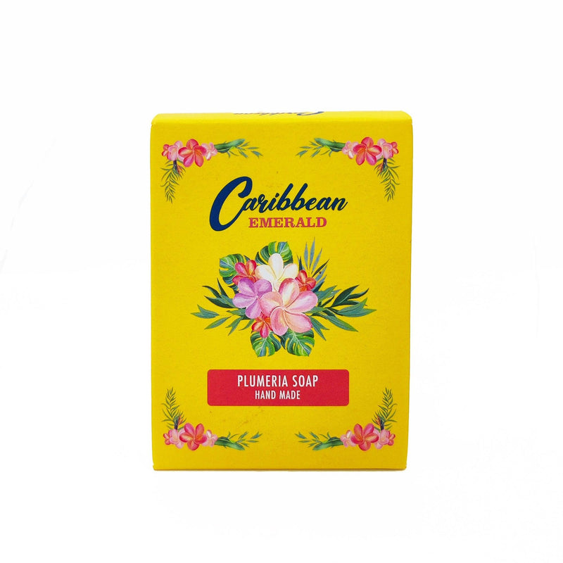 Caribbean Emerald Plumeria Soap Soap Gold