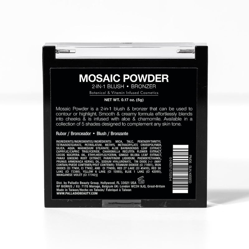 2-IN-1 MOSAIC BLUSH & BRONZER