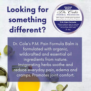 COLEHERBALS 24 - Dr. Cole’s P.M. Pain Herbal Balm Herbal