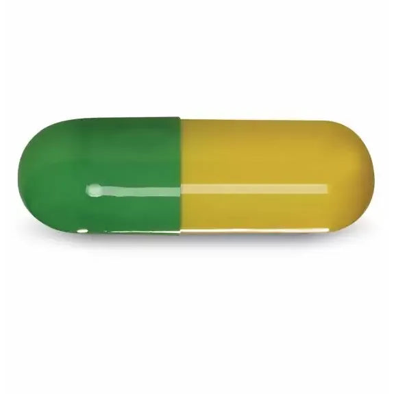 Medisca Empty Gelatin Capsules, Size 1, Yellow/Green, 1,000 Count Science & Laboratory