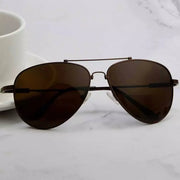 eyekeeper.com Polarized Bifocal Sunglasses Pilot Style Readers PGSG1804 Sunglasses