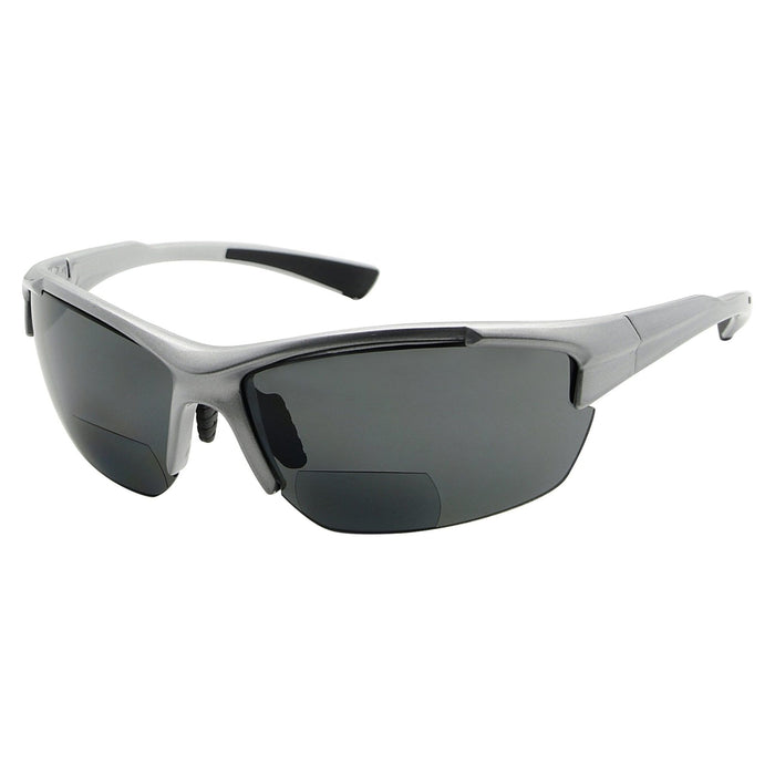 Eyekeeper - Chic Half-Rim Polarized Bifocal Reading Sunglasses Pgsg901