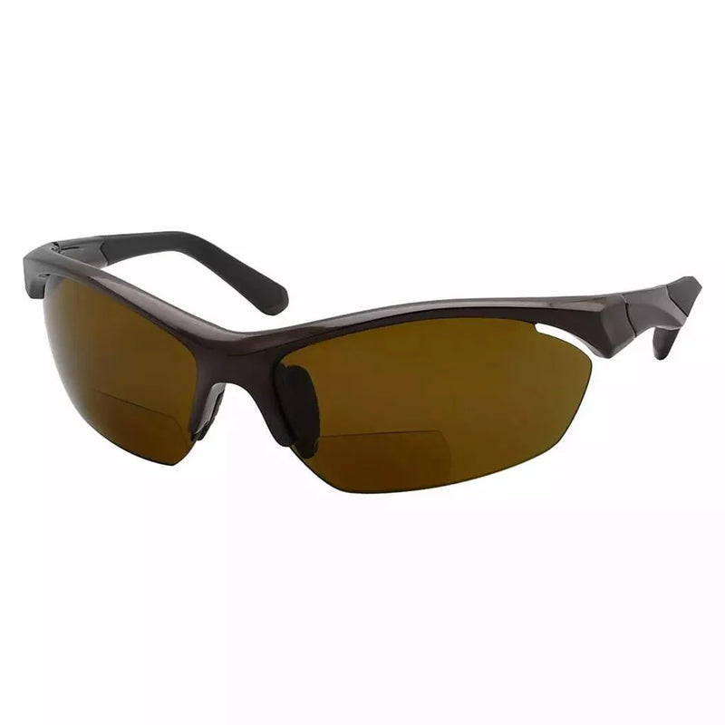 eyekeeper.com Polarized Reading Sunglasses Half Rim Sport Bifocal Readers PGSG902 Sunglasses
