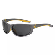 eyekeeper.com Polarized Sport Bifocal Reading Sunglasses TR90 TH6145PGSG Sunglasses