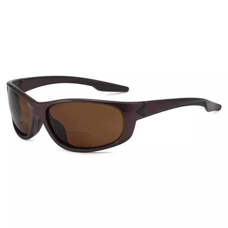 eyekeeper.com Polarized Sport Bifocal Reading Sunglasses TR90 TH6145PGSG Sunglasses