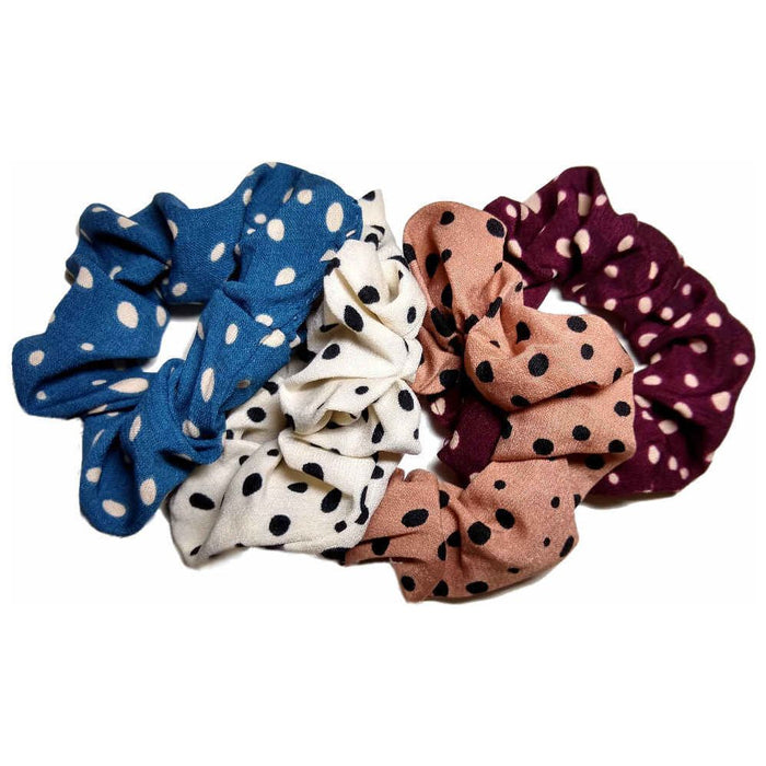 Threddies Polka Dot Scrunchies