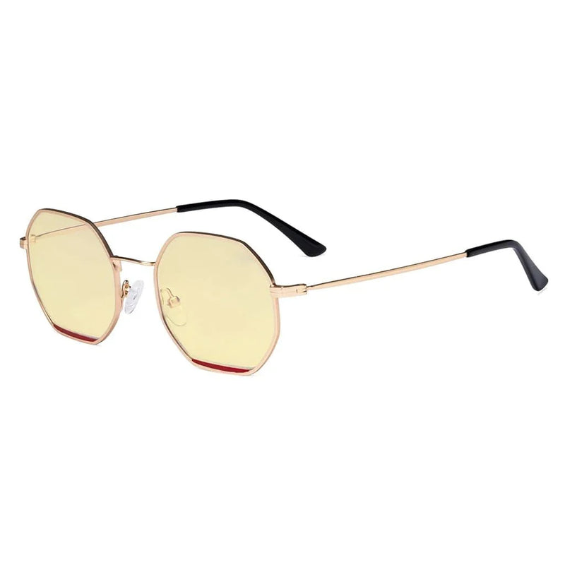 eyekeeper.com Polygon Design Blue Light Blocking Eyeglasses LX19026-BB60 Eyeglasses