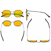 eyekeeper.com Polygon Design Blue Light Blocking Eyeglasses LX19026-BB90 Eyeglasses