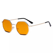 eyekeeper.com Polygon Design Blue Light Blocking Eyeglasses LX19026-BB98 Eyeglasses White Smoke Black Silver / without magnification,Gold Red / without magnification