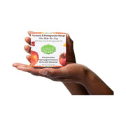 Lulu’s Holistics Turmeric Pomegranate Mango Shea Butter Bar Soap with Kojic Acid – Hydrating Cleanser for Smooth, Bright, Even-Looking Skin Bar soap