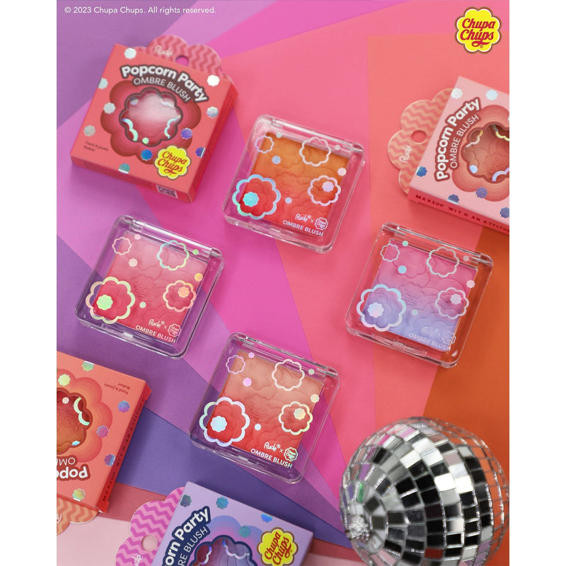 Rude Cosmetics Chupa Chups Popcorn Party Ombre Blush Blush