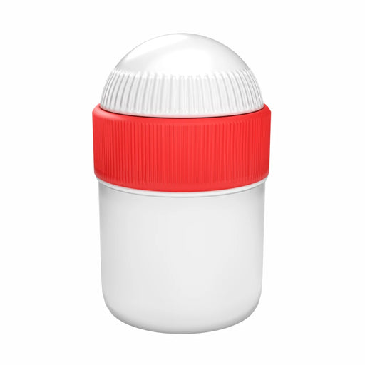Medisca SAMIX Mixing/Dispensing Jars, 15 mL, White with Red Lid (10-Pack) Science & Laboratory Lavender