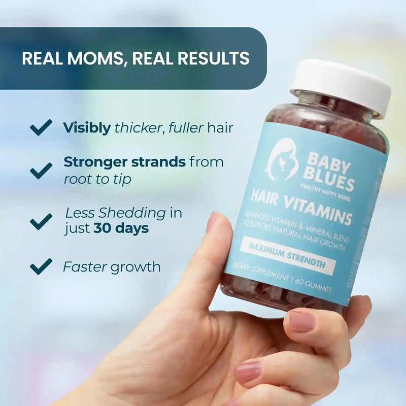 Baby Blues Postpartum Hair Loss Vitamins Gummy Vitamins