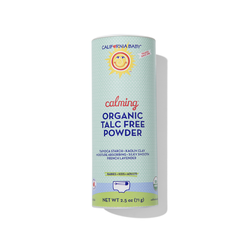 California Baby Calming™ Organic (Talc-Free) Powder Diaper Light Gray 2.5oz/71g
