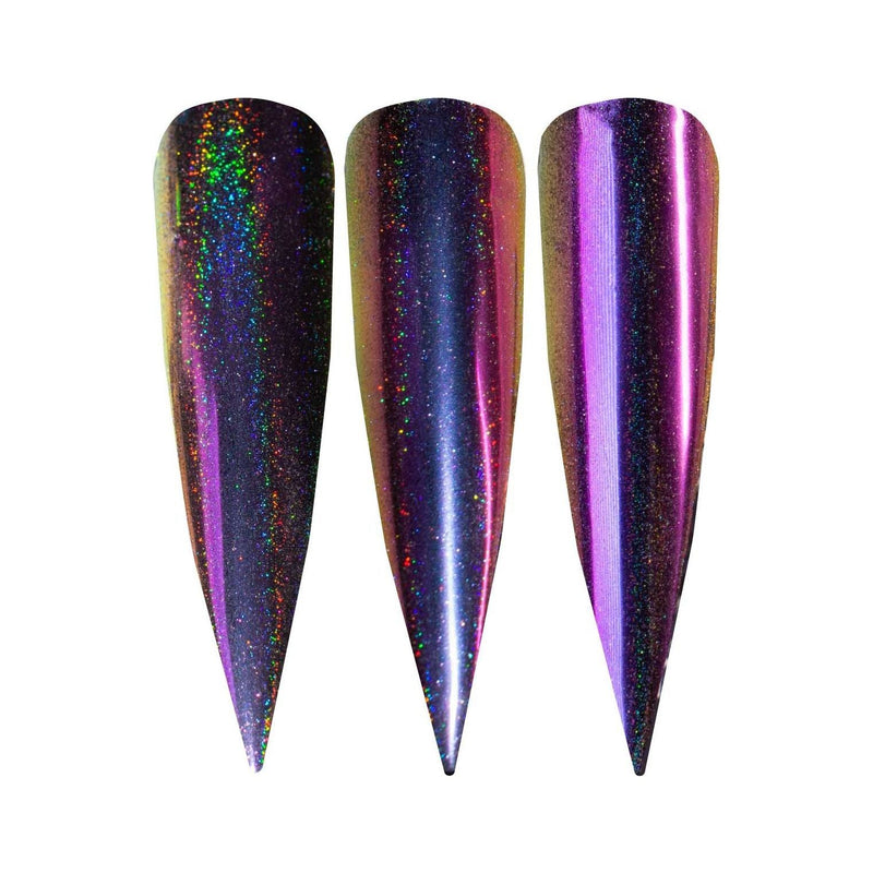 UberChic Beauty Chameleon Holographic Nail Powder: Arabian Nights Powder