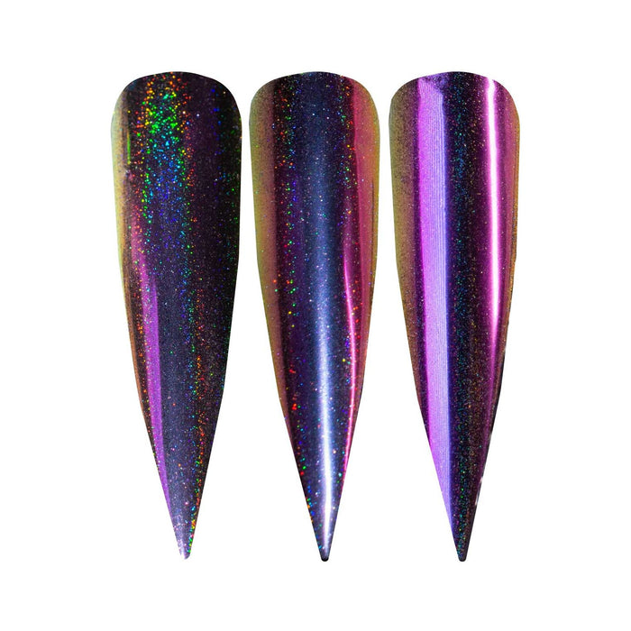 Uberchic Beauty Chameleon Holographic Nail Powder: Arabian Nights