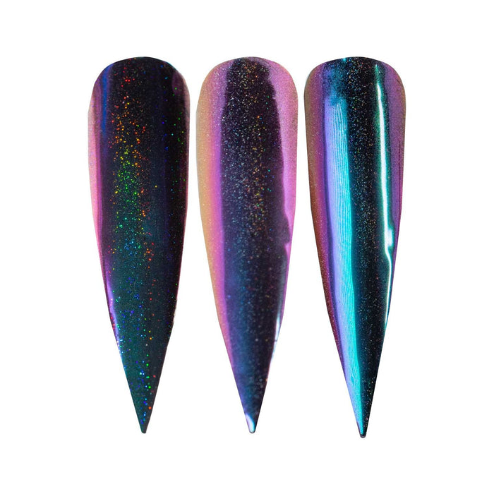 Uberchic Beauty Chameleon Holographic Nail Powder: Jewel Of The Nile