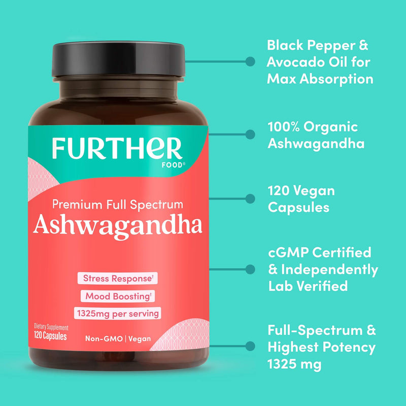 Further Food Premium Ashwagandha Eastern Remedies