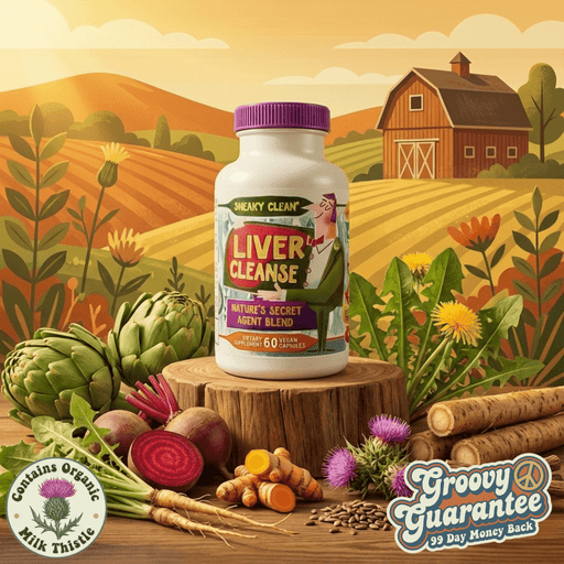Hippie Farms Premium Liver Cleanse & Reset - Liver Detox, Bile Stimulation, Enzyme Support (AST/ALT) Vitamins & Supplements