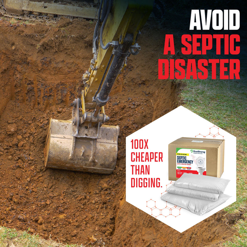 EcoStrong Septic Liberator Drain & Septic > Septic System Emergencies