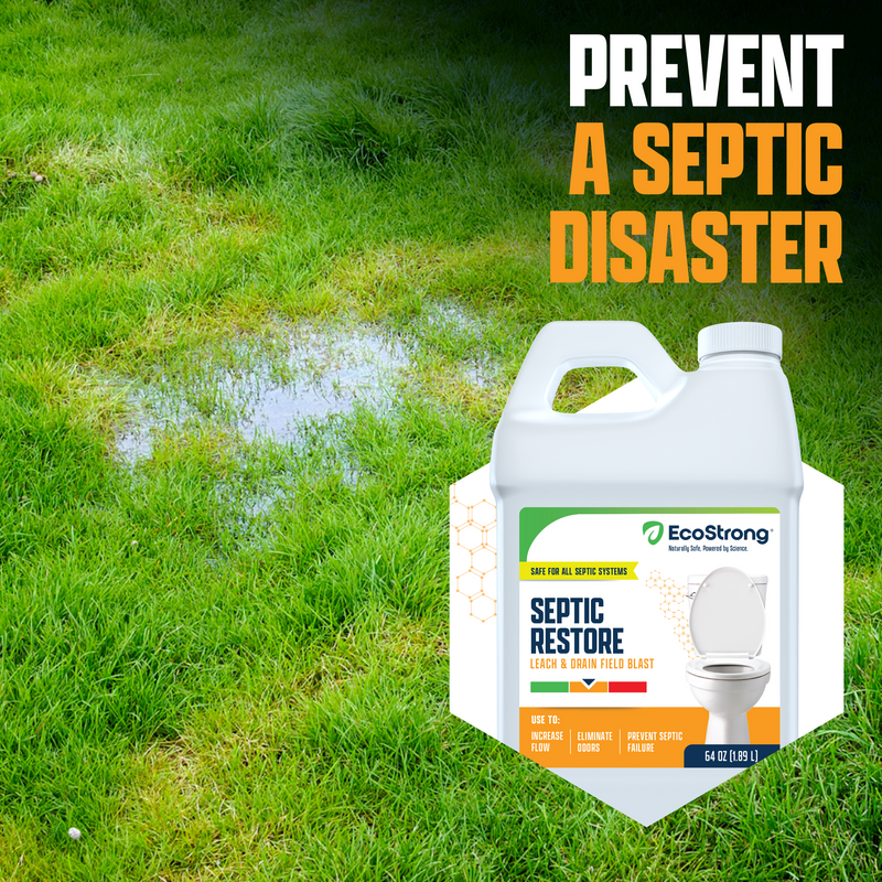EcoStrong Leach and Drain Field Blast Drain & Septic > Septic System Problems
