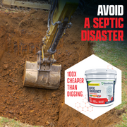 EcoStrong Septic Liberator Drain & Septic > Septic System Emergencies