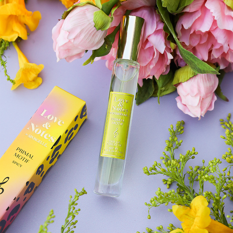 Spongellé Primal Motif | Love & Notes Eau de Toilette Body Fragrance