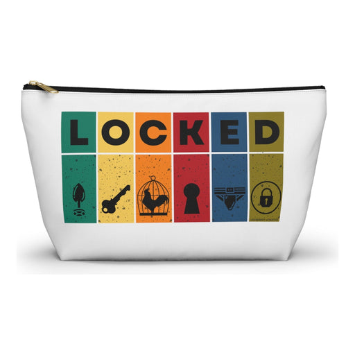 LeatherDaddy Skin Co. - Locked Blocks Chastity Pouch - Lockedboy Athletics