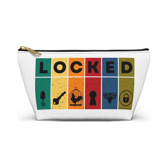 LeatherDaddy Skin Co. - Locked Blocks Chastity Pouch - Lockedboy Athletics