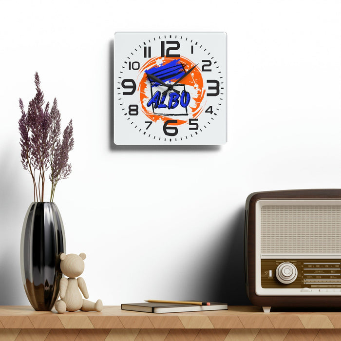 Albo Time Acrylic Wall Clock - B8rBrand