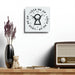 Lock Me Up Acrylic Wall Clock