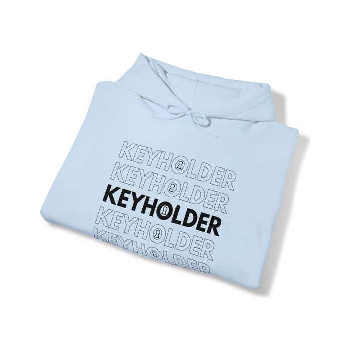 Keyholder Bag Inspo Hoodie - Lockedboy Athletics Chastity Apparel