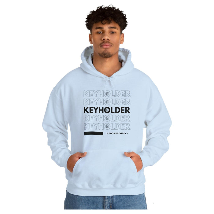 Keyholder Bag Inspo Hoodie - Lockedboy Athletics Chastity Apparel