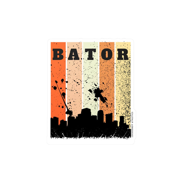 Bator City Vinyl Sticker